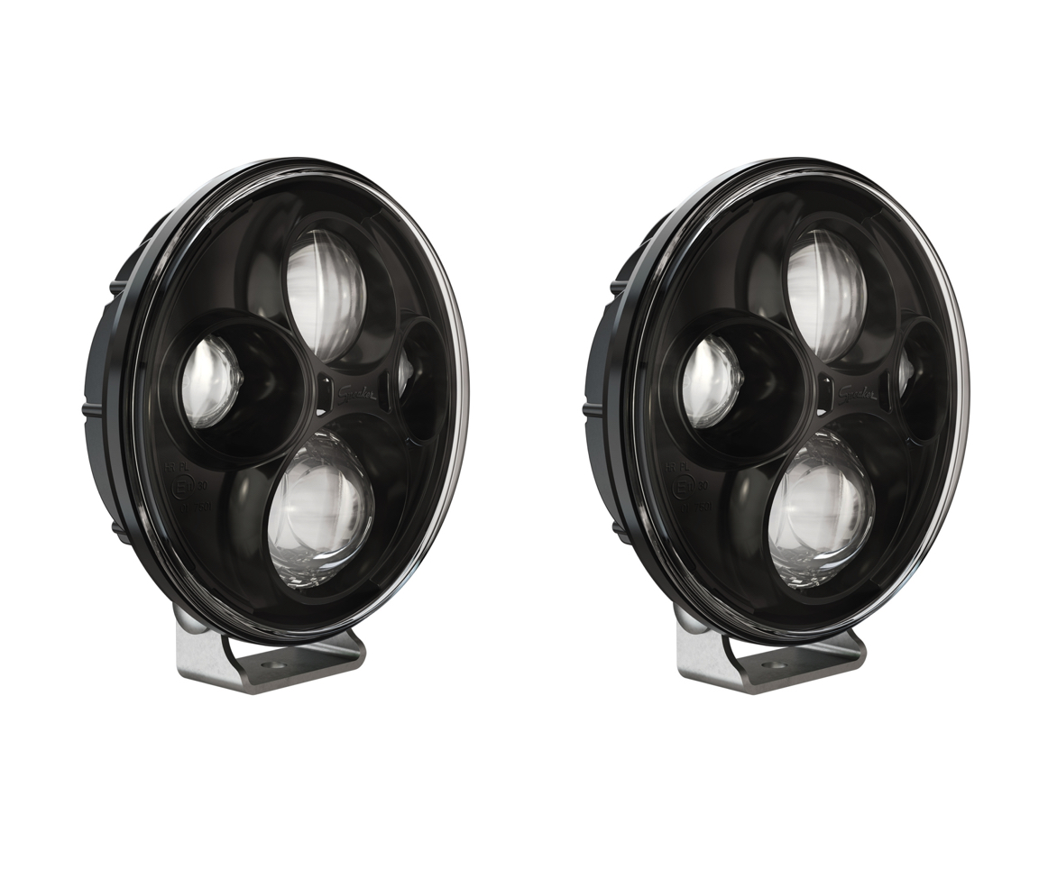 TS4000 7" Round LED Driving light, Pair (404TS4000DSET) Storm Customs  Off-road parts, spares and accessories